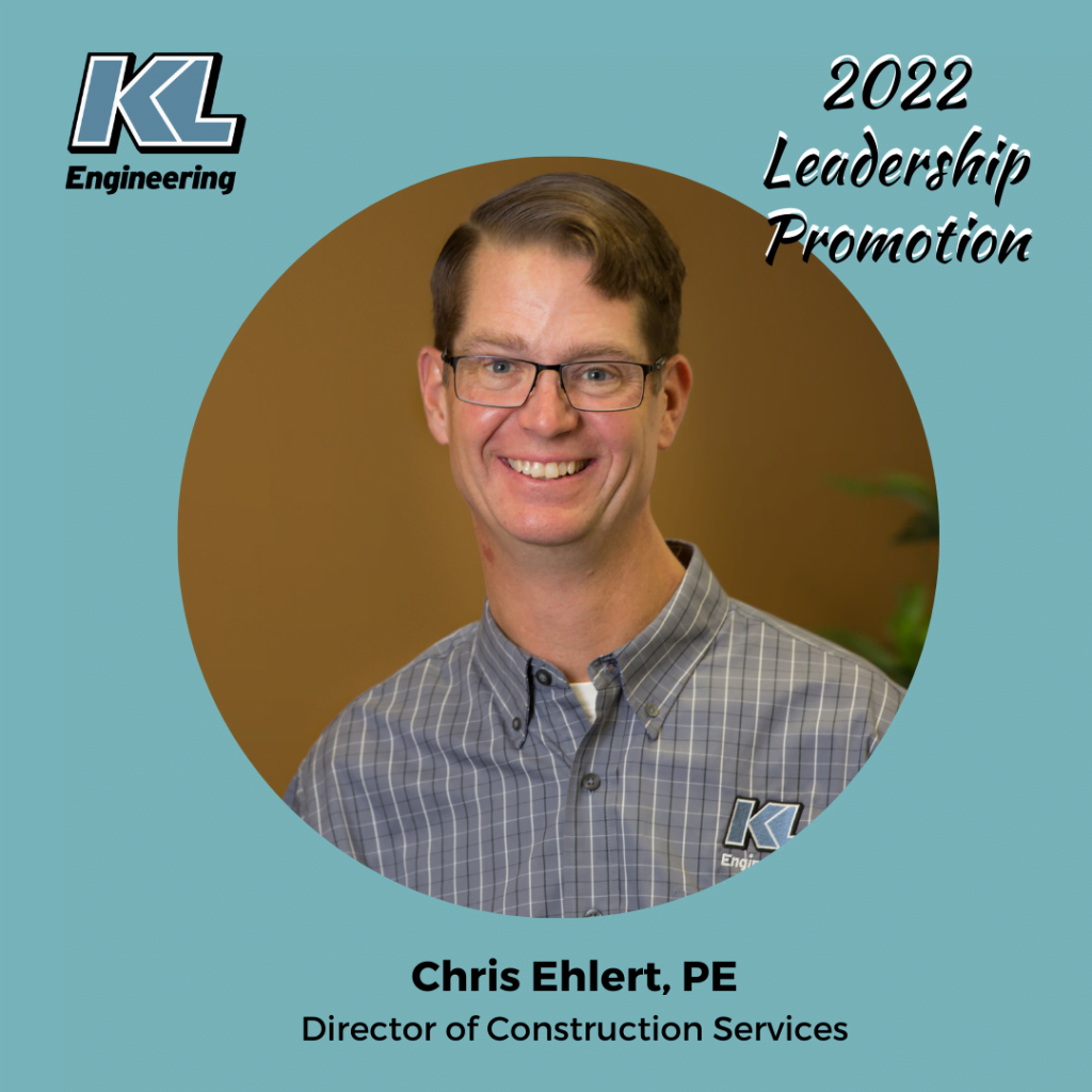 Headshot of Chris Ehlert in circle frame with pale teal background.