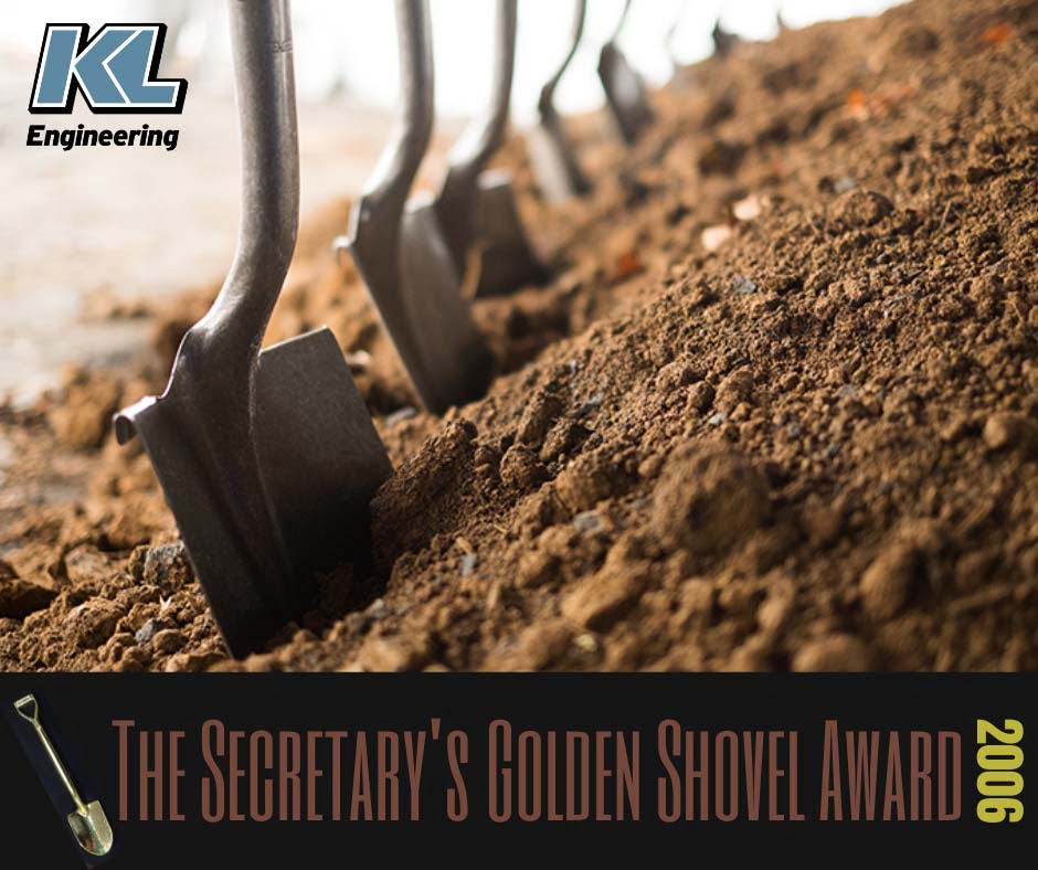 Secretary's Golden Shovel Award