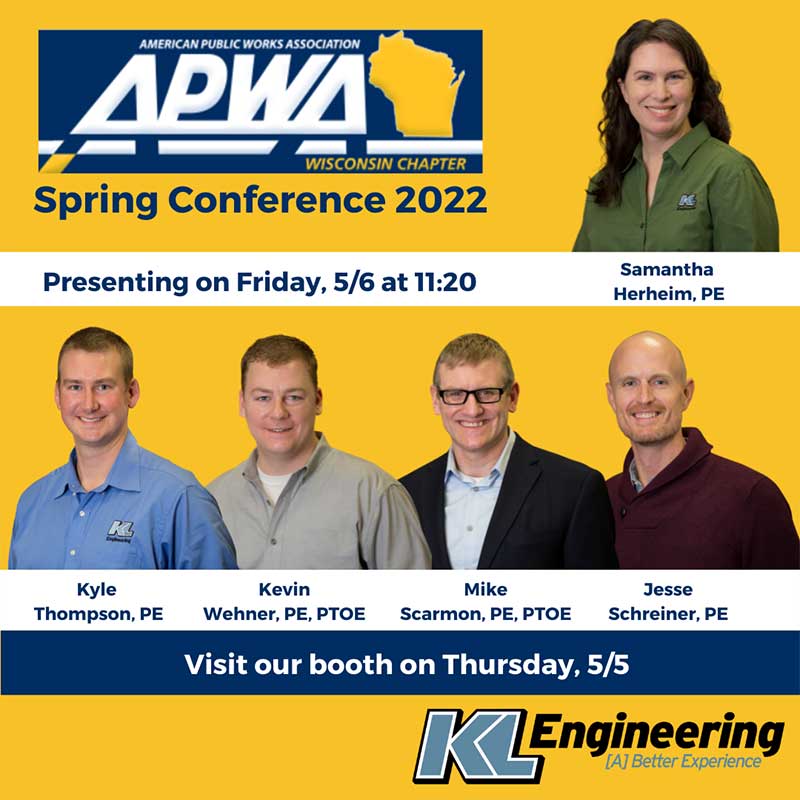 APWA Spring Conference 2022 KL Engineering