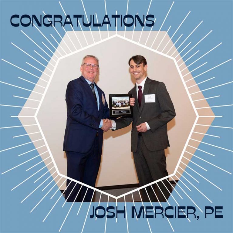Congratulations, Josh Mercier!