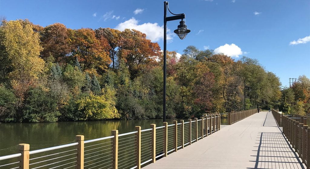 a park in Appleton, Wisconsin