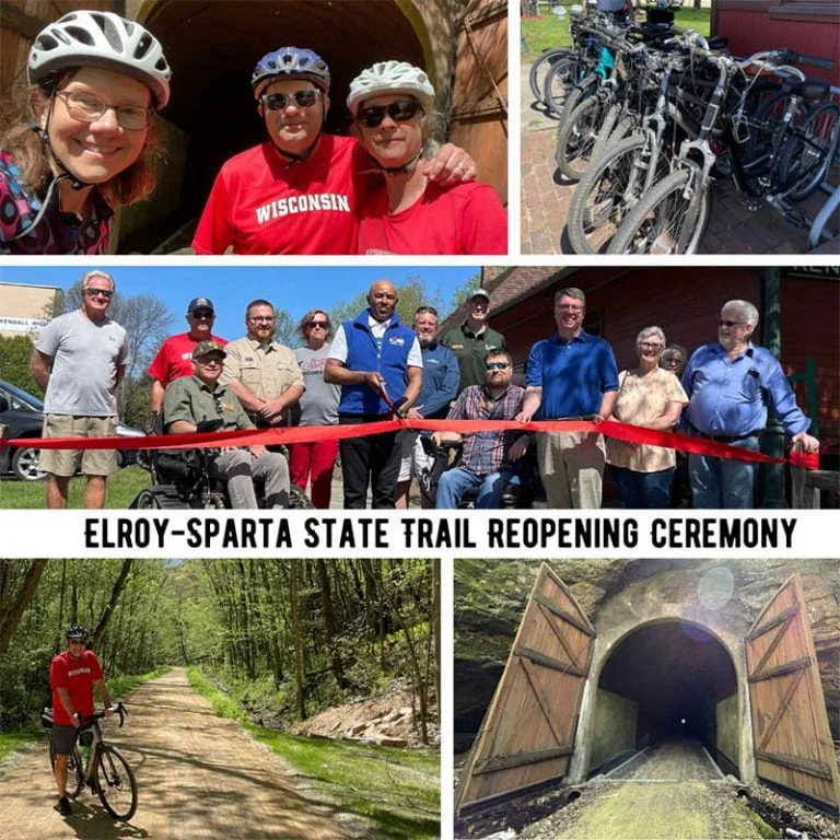 Elroy-Sparta State Trail Reopening Ceremony