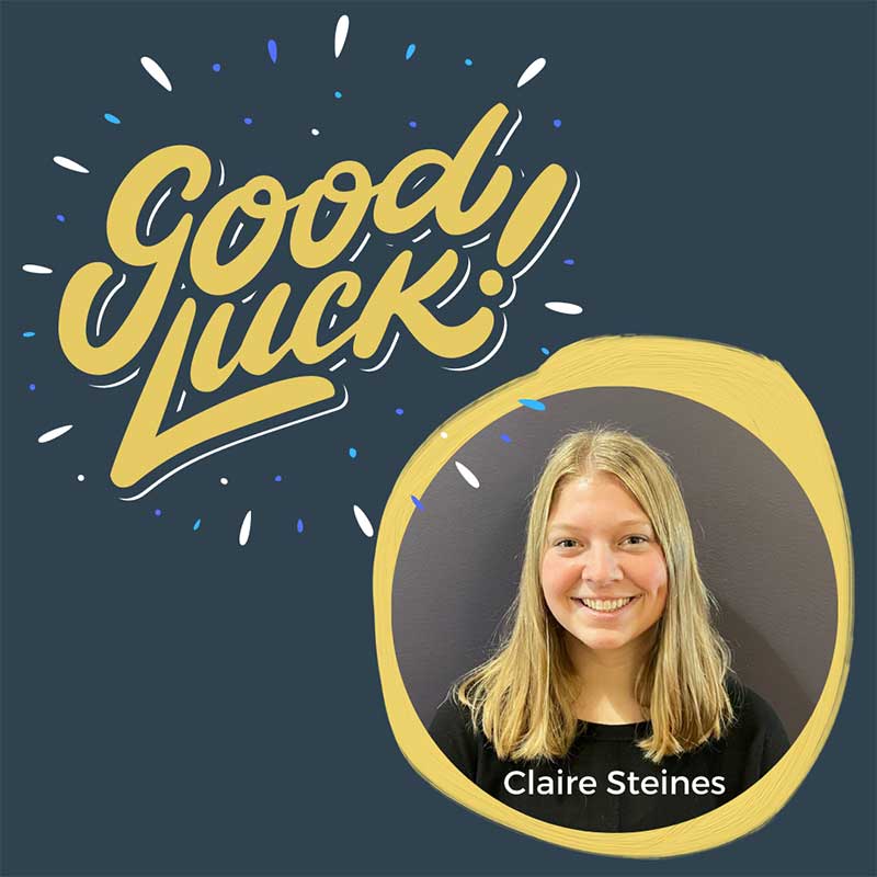 Thank You, Claire Steines!