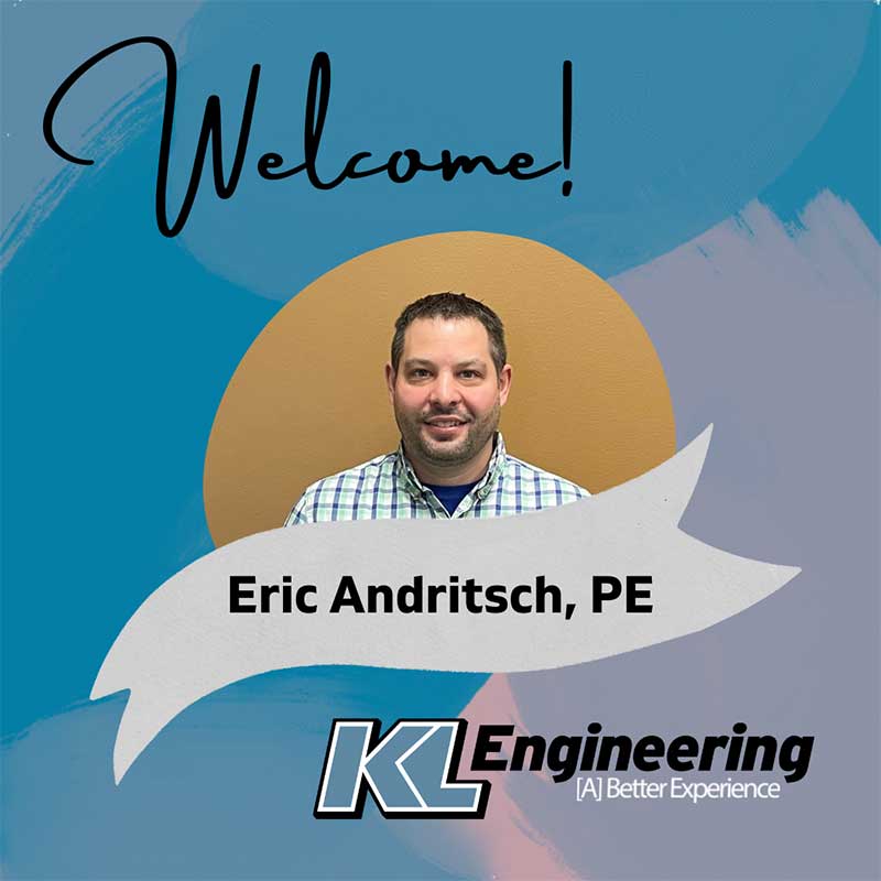 Welcome, Eric Andritsch!