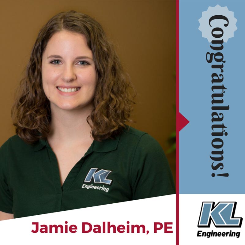Congratulations, Jamie Dalheim!