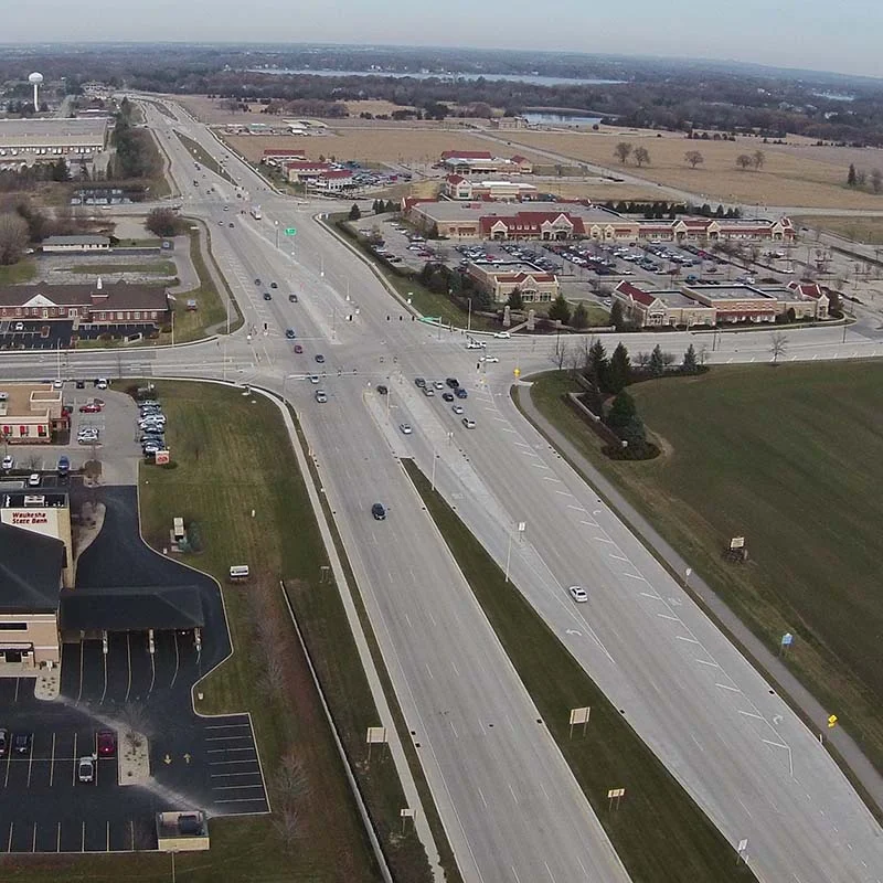 Summit Avenue in Waukesha County, Wisconsin