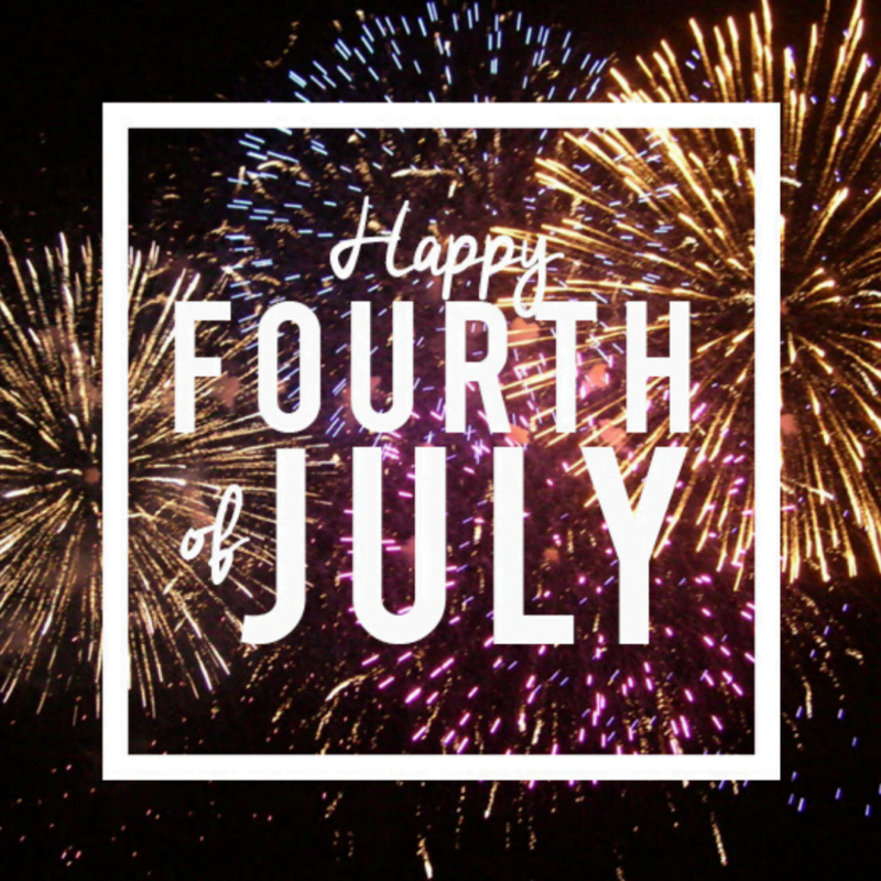 Closed for Independence Day