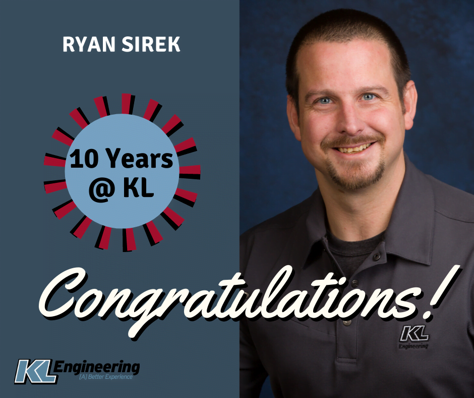 Ryan Sirek - 10 Years at KL
