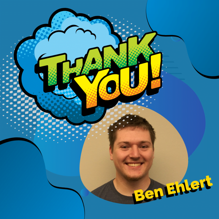 Thank You, Ben Ehlert!