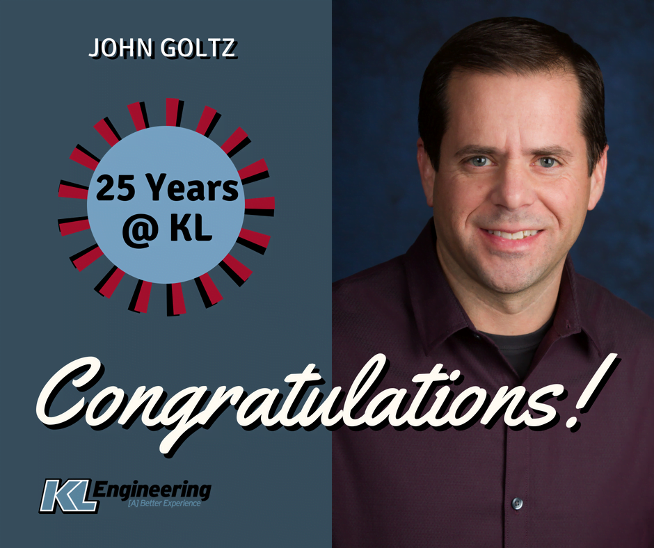 Congratulations John Goltz