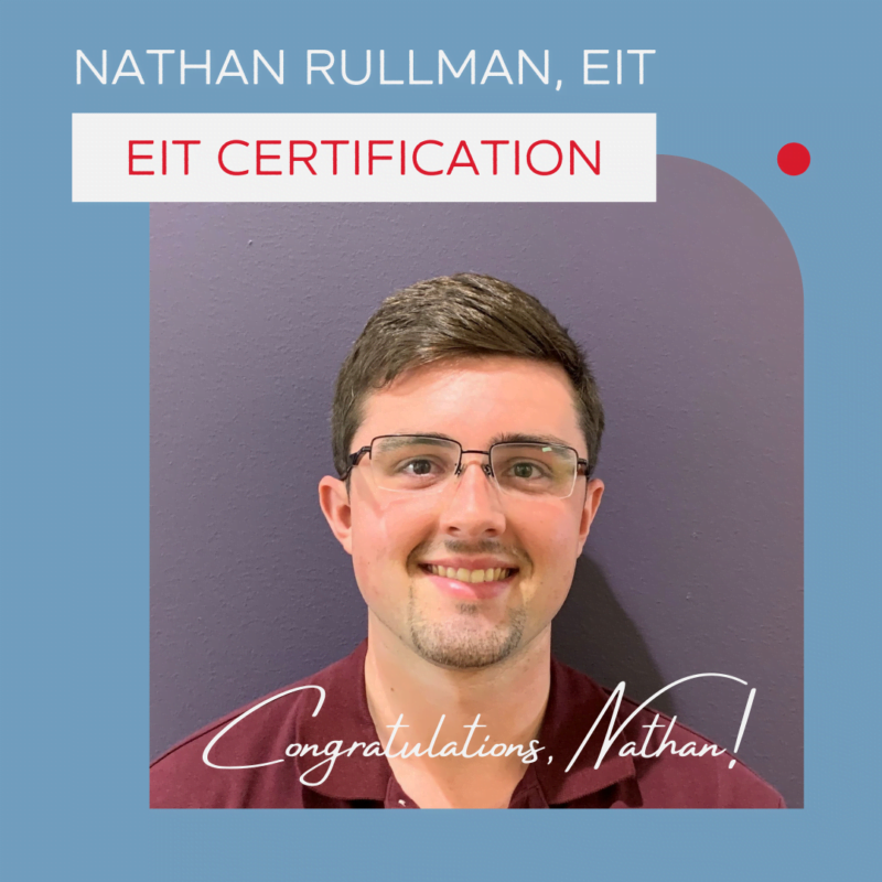 Congratulations, Nathan Rullman!