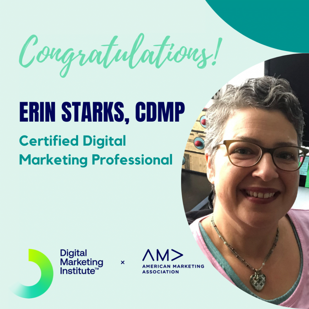 Congratulations Erin Starks