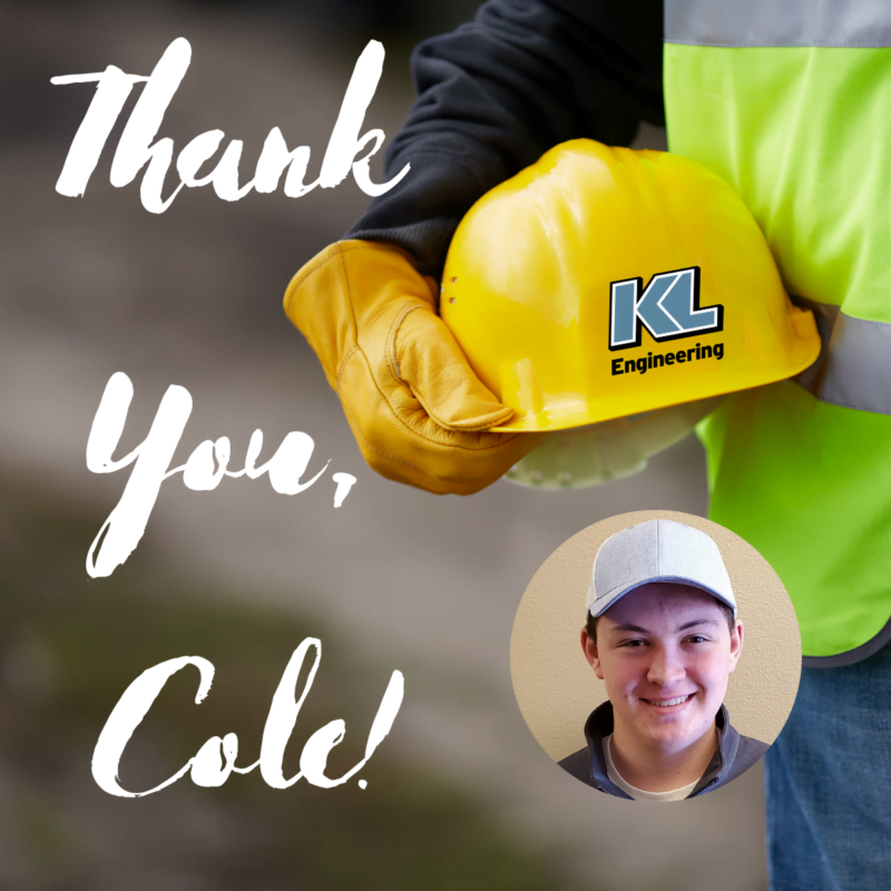 Thank You, Cole Portman!