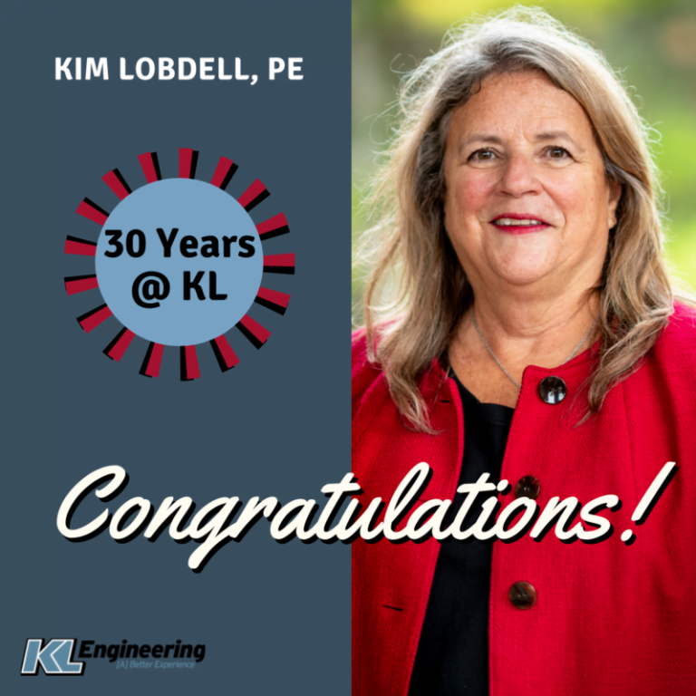 Kim Lobdell, PE - 30 Years at KL!