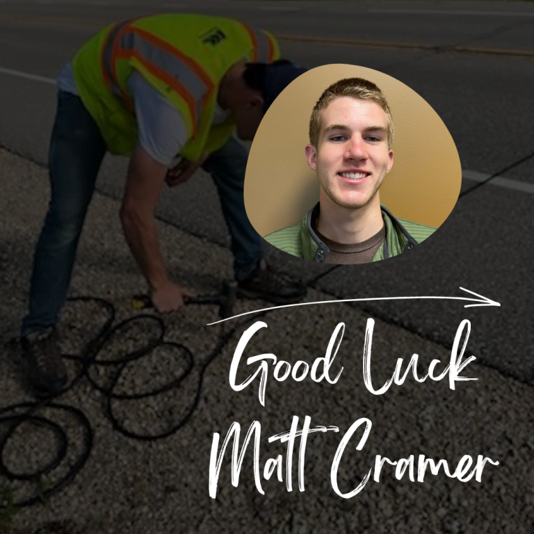 Thank You, Matt Cramer!