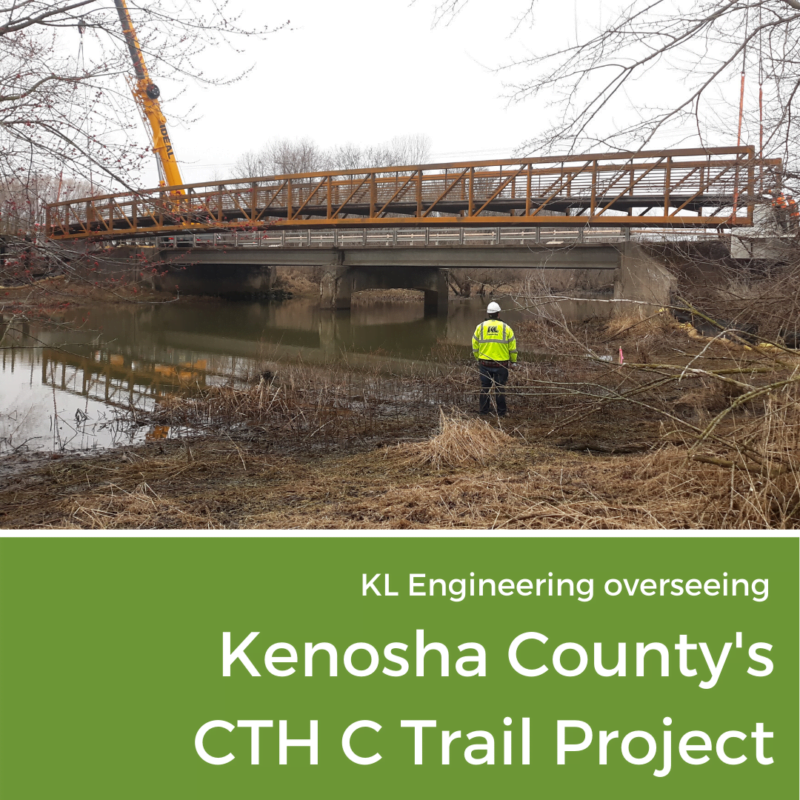 CTH C Trail Bridge Placement