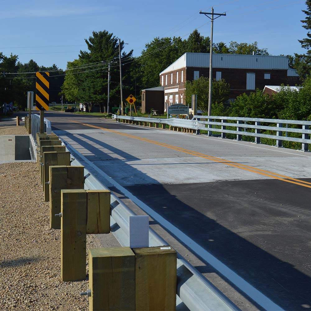 Bridge approach with guardrails