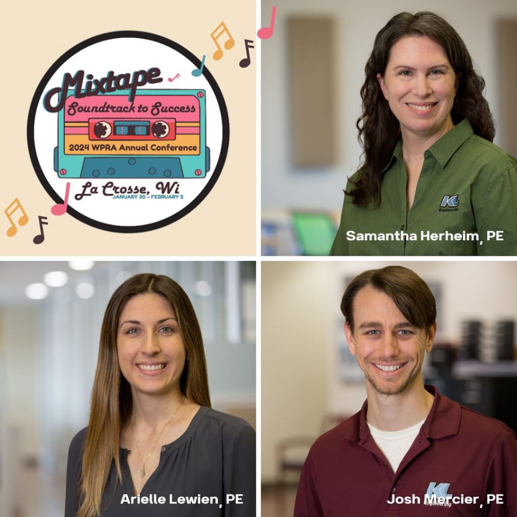 Headshots of the 3 attendees from KL along with the Conference logo, a cassette tape labeled Soundtrack to Success.