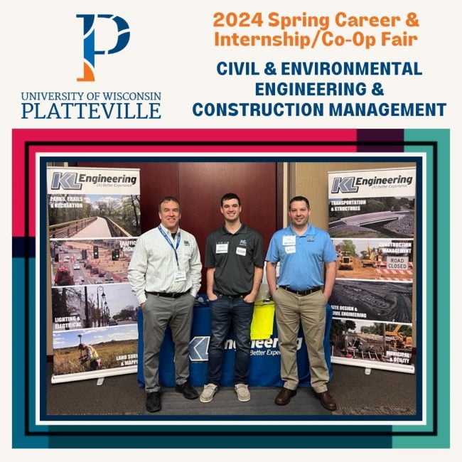 2024 UWPlatteville Spring Career Fair KL Engineering