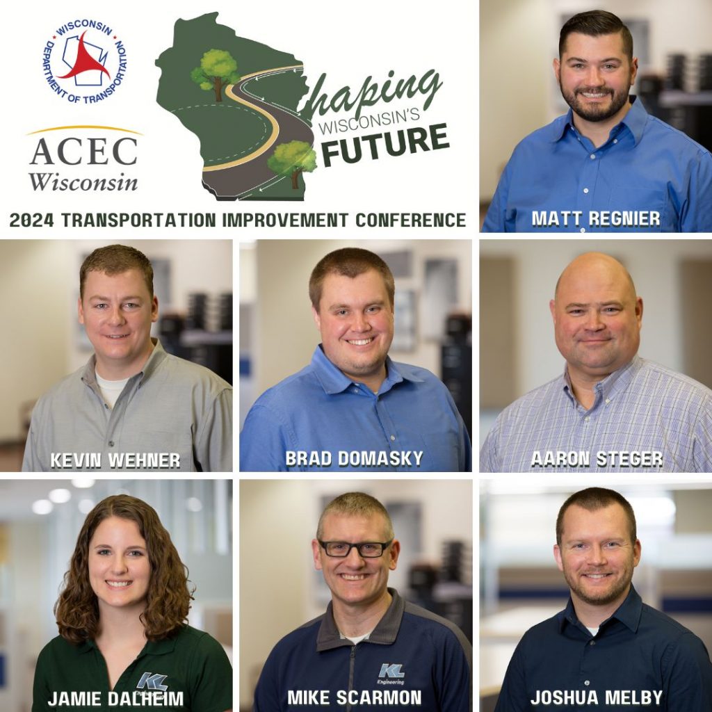 Headshots of the KL staff mentioned in the post with conference title, logo, and logos of sponsors mentioned.