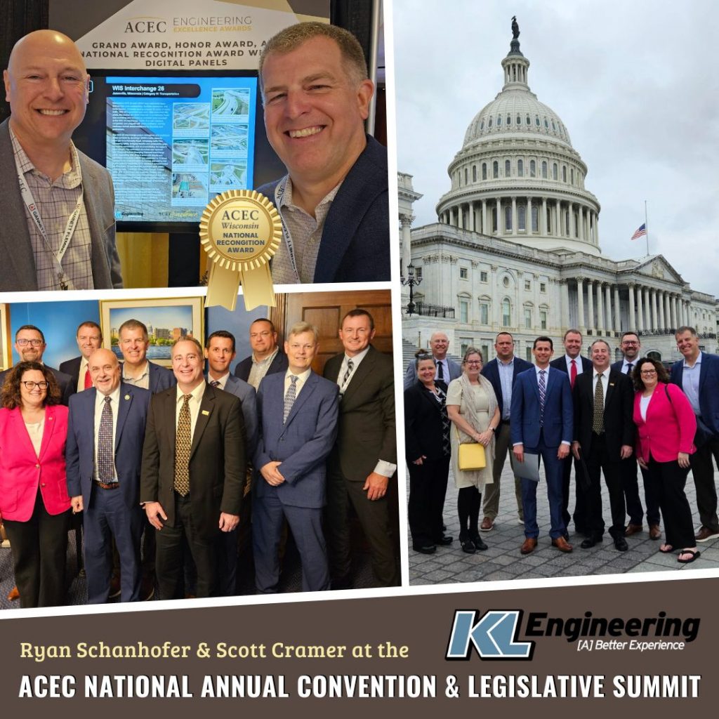 Photos of the Wisconsin group in DC - in front of the US Capitol, with US Congressman Pocan, and in front of the award announcement.