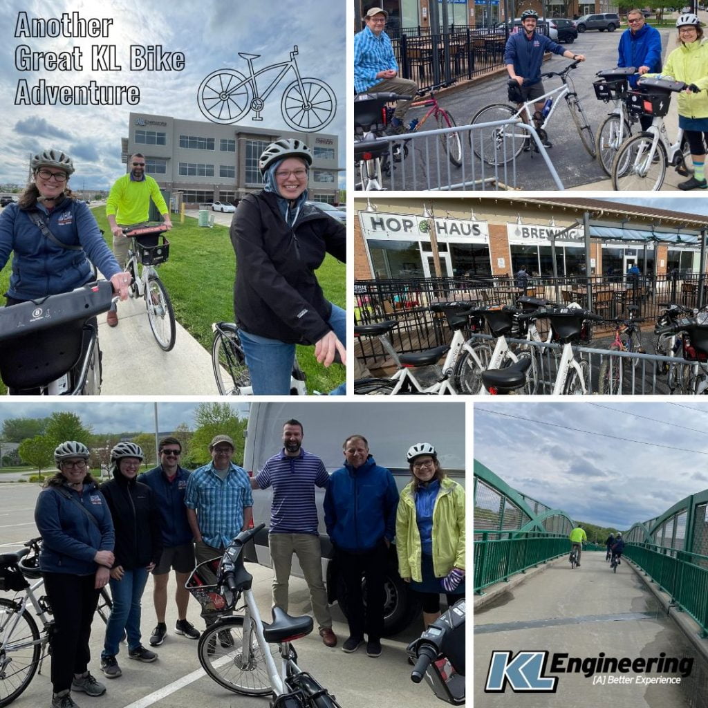 Last week after our Quarterly Meeting, staff hopped on their bikes and rode to the Hop Haus in Verona for some camaraderie and trivia! KL rented BCycles for those who wanted to try riding an e-bike for a change! #BikeFriendlyBusiness #ABetterExperience