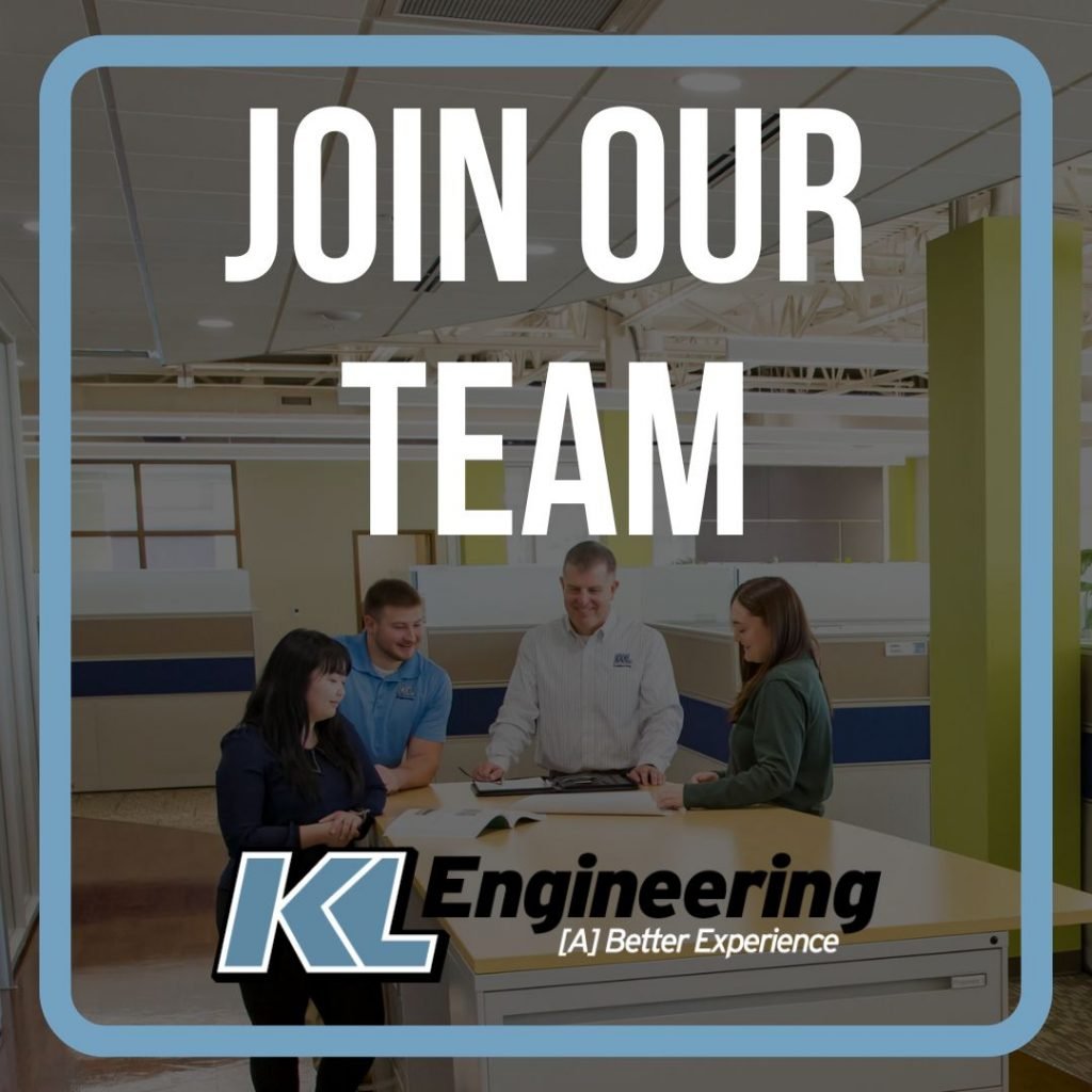 Slideshow of graphics encouraging readers to 'Join Our Team', listing the openings mentioned in the post text, and showing different elements representing the 'KL Culture: Elevate Your Experience'. Show ends with KL logo and encourgement to apply online.