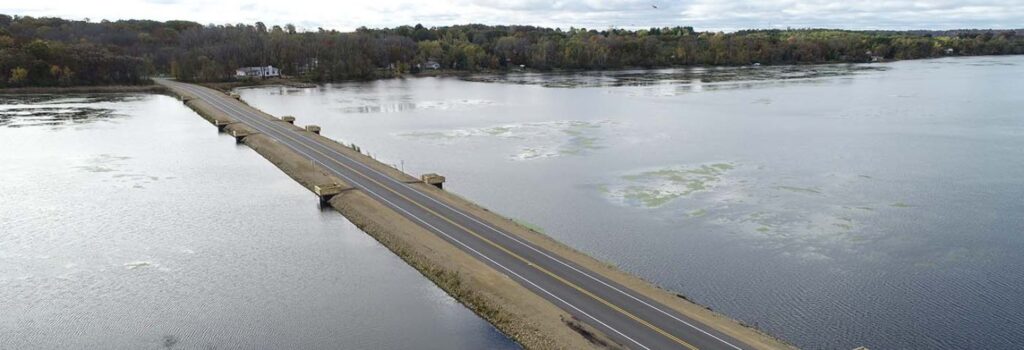 CTH D Buffalo Lake Causeway 2026 ACEC WI Award Winner