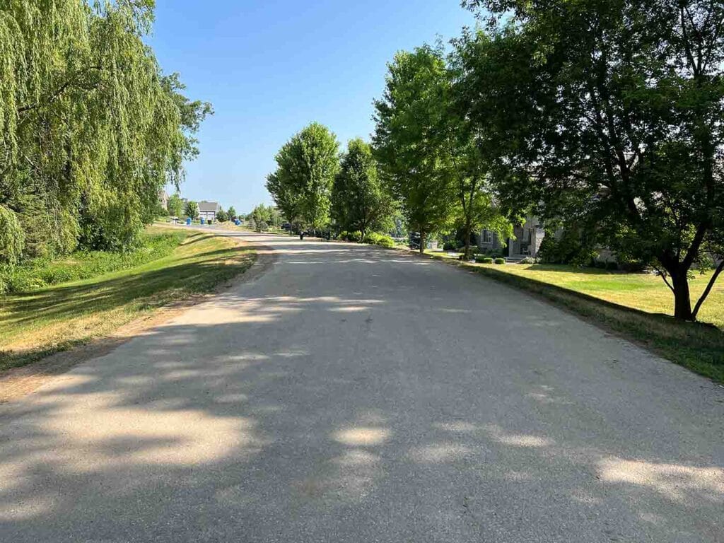 Savannah Oaks Subdivision Cul-de-sac Project