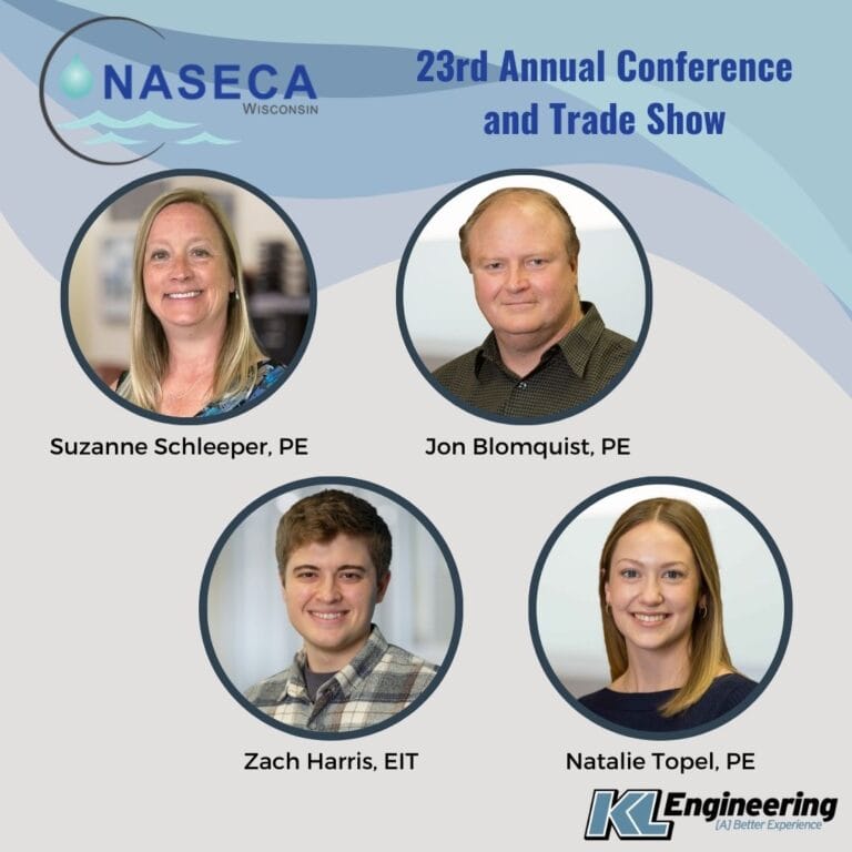 Graphic includes headshots of the people attending the event as well as the conference logo.