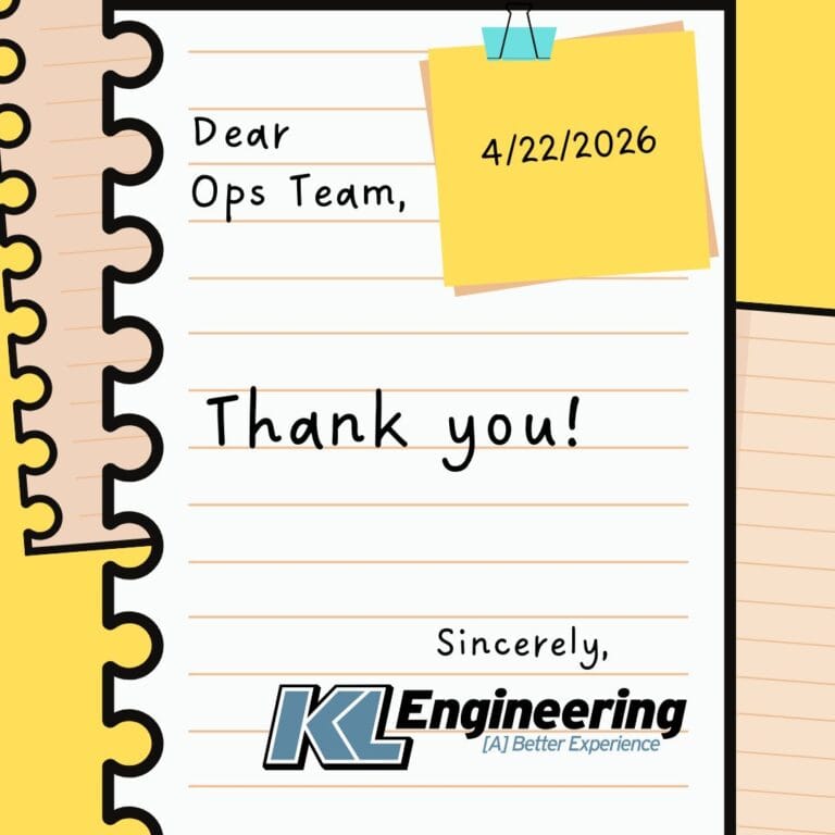 Graphic looks like a note written on lined paper torn out of a notebook, with a yellow post-it that has the date of Admin Professionals Day.