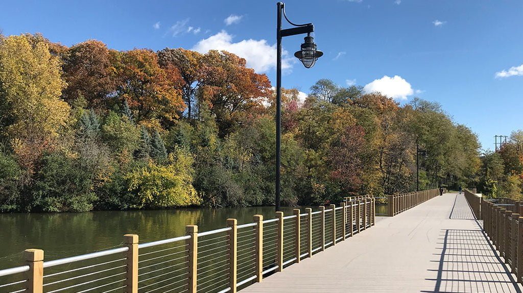 a park in Appleton, Wisconsin