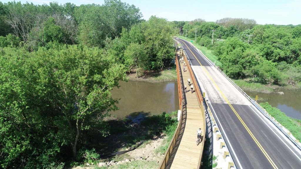 CTH-C-Shared-Use-Path-fi New Shared Use Trail along CTH C in Kenosha County, Wisconsin