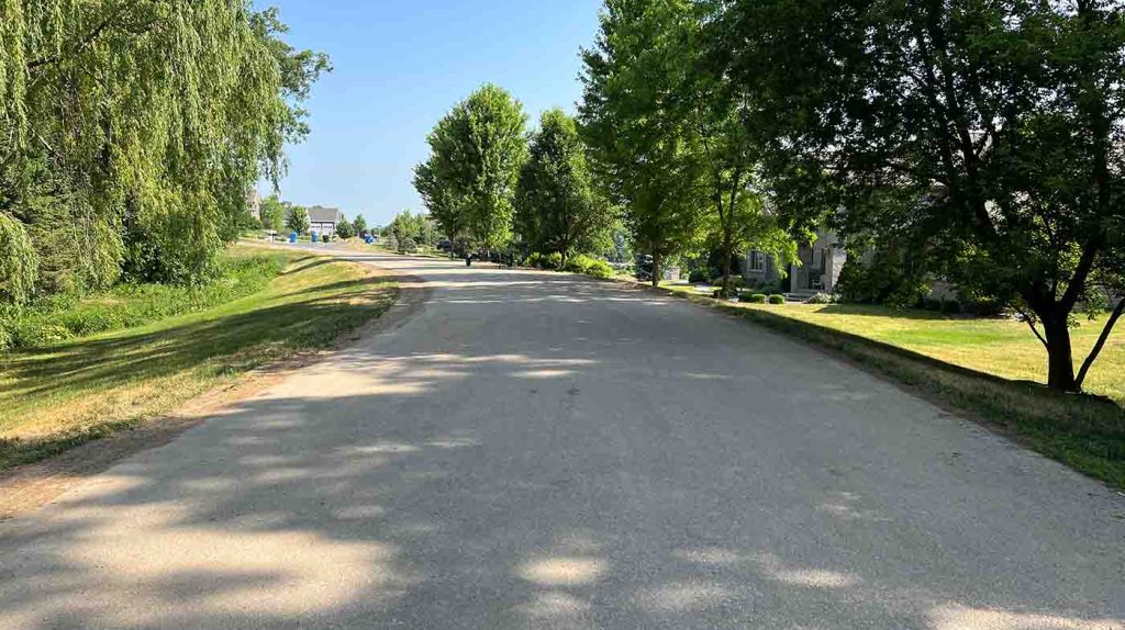 Savannah Oaks Subdivision Cul-de-sac Project